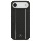 Кожаный чехол Mercedes Star Pattern Stripes MagSafe для iPhone Air Черный