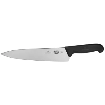 Разделочный нож Victorinox Fibrox 25 см, серебристый / черный