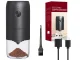 Электрическая кофемолка для зерен и специй USB-C Черная