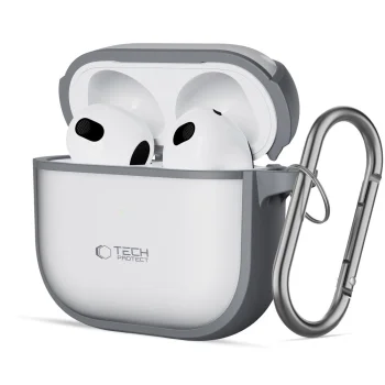 Tech-Protect Magmat maciņš AirPods 4, pelēks