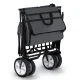 Humberg Folding Transport Cart, 80L, with Canopy