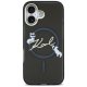 Karl Lagerfeld IML Choupettes Karl Script Logo MagSafe чехол для iPhone 17 – черный