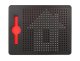 KRUZZEL Magnetic Dot Art Drawing Board with Stylus, Black