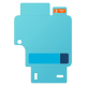 Samsung Galaxy Z Flip 6 ( SM-F741B/DS ) Anti-Reflecting Protective Film for Front Screen 2 pcs. | Ekrāna Aizsargplēve...