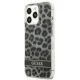 Guess Leopard vāciņš iPhone 13 / 13 Pro Pelēks