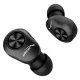 Bezvadu austiņas Audiocore AC580 TWS Bluetooth 5.1 ar uzlādes futrāli, melnas