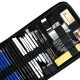 Professional Drawing and Sketching Pencil Set 54-Piece Kit