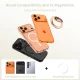 Tech-Protect MMR400 Lamano magnētiskais telefona gredzens, Rose Gold