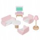 Набор Деревянной Мебели для Кукол 22609 | Wooden Furniture Set for Dolls