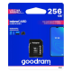 Goodram 256 GB microSDXC Memory Card (U1 100MB/s read) | Atmiņas Karte Telefonam