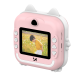 Wozinsky WDT-02 Bērnu Fotoaparāts Momentkamera ar Termoprinteri, Rozā | Children Instant HD Digital Print Camera
