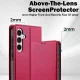 Samsung Galaxy A55 ( SM-A556B/DS ) LC.IMEEKE PU Leather Wallet Protective Book Case Cover, Red | Чехол для...