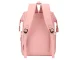 Spacious Women\'s City Backpack, A4 Format, Pink