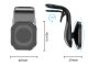 Magnetic Car Phone Holder for Air Vent, Black