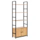 Industriālais loft stila plaukts ar skapīti 4 līmeņi ModernHome