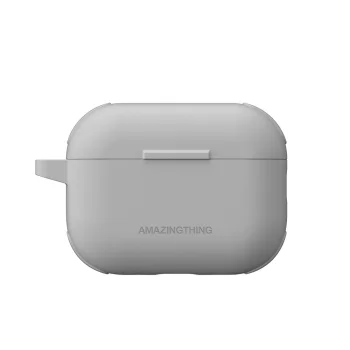 AmazingThing Omni Case Titan silikona maciņš Apple AirPods Pro 3 austiņām, balts