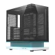 DarkFlash F1 balts ATX datora korpuss ar 6 ventilatoriem