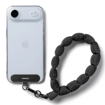 Ringke Holder & Puffer Hand Strap plaukstas siksniņa telefonam, Black