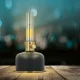 Ретро лампа LED Forever Light FLR-25, аккумуляторная с диммером, черная