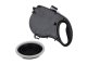Multifunctional 5-in-1 Dog and Cat Leash with Water Bowl and Poop Bag Dispenser