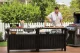 Уличный кухонный стол с мойкой Keter Unity Chef 415 л, графитовый