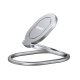 Baseus Rails Aluminium Holder Privity Ring Bracket, Silver | Alumīnija Telefona Gredzens Riņķis Turētājs