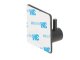 Self Adhesive Bathroom Clothes Towels Hanger Hook, Black