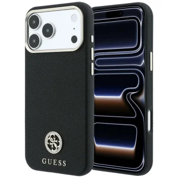 Чехол Guess для iPhone 18 Pro Max / 17 Pro Max с MagSafe, черный