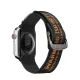 Ремешок Dux Ducis для Apple Watch (49, 45, 44, 42 мм) Outdoor, черно-оранжевый