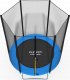 FUNFIT Garden Trampoline with Safety Net and Ladder, 183 cm