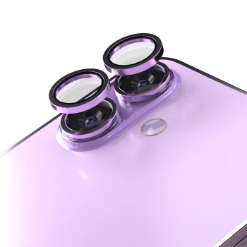 Etteri kameras aizsargstikls iPhone 17, violets
