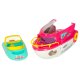 Fold-out Party Yacht for Dolls with Motorboat and Doll