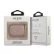 Guess AirPods Pro maciņš Saffiano Script Metal Collection, rozā