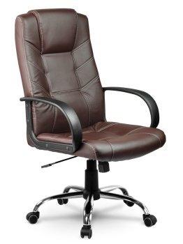 Sofotel Eg-221 Faux Leather Office Chair, Brown