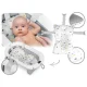 Складная детская ванночка Ricokids RK-287 с термометром и вкладышем,...
