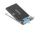 Caurspīdīgs 2.5\" HDD/SSD ārējais cietais diska korpuss, USB 3.0, SATA