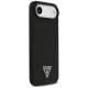 Guess Silikona Triangle Logo MagSafe vāciņš iPhone 17 Air - Melns | Phone Case Cover