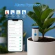 TUYA viedais augsnes temperatūras un mitruma sensors, Wi-Fi, balts/zils