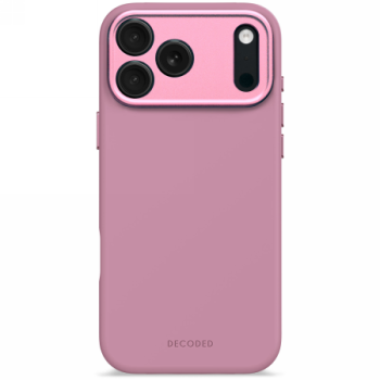 Decoded pretmikrobu silikona aizmugurējais MagSafe vāciņš iPhone 17 Pro Max – rozā | Phone Case Cover