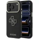Чехол Guess Grained & Big Resin Logo для Apple iPhone 18 Pro / 17 Pro, черный