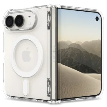 Spigen Ultra Hybrid Pro MagSafe vāciņš iPhone Duo, Clear / White