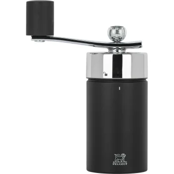 Peugeot Isen Nutmeg Mill with Crank, 15 cm, Black