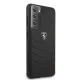 Ferrari Samsung Galaxy S21+ vāciņš Off Track Quilted, melns