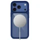 Tech-Protect MagOne MagSafe CC vāciņš un 2 aizsargstikli priekš iPhone 18 Pro / 17 Pro, Clear Navy Blue