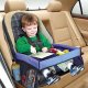 Waterproof Travel Tray for Car Seat, Black