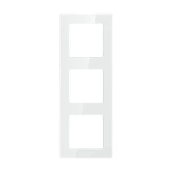 Avatto N-TS10-Frame-W3 trīskāršs rāmis slēdžiem, balts