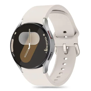 Ремешок Tech-Protect Silicone для Samsung Galaxy Watch 4/5/5 Pro/6/7/FE, Бежевый