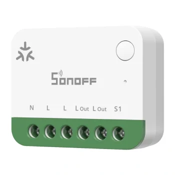 Viedais slēdzis SONOFF MINI ONE Wi-Fi MINI-1GSP, Matter, 16 A