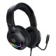 Onikuma X31 spēļu austiņas ar mikrofonu, RGB