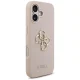 Guess Grained Big 4G & Classic Logo iPhone 17 vāciņš - Rozā | Case Pink
